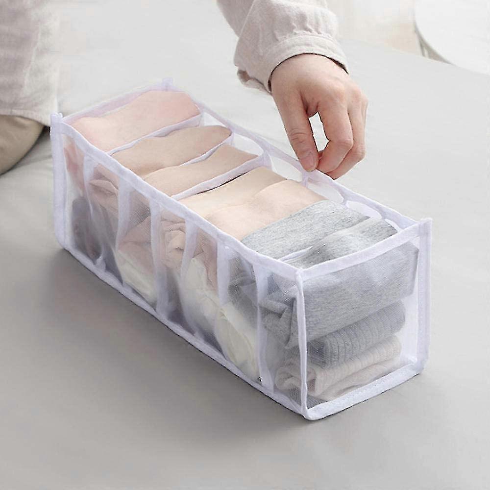 Unterwäsche-organizer-set – Faltbarer Schubladenorganizer Für Damen-7 Grid