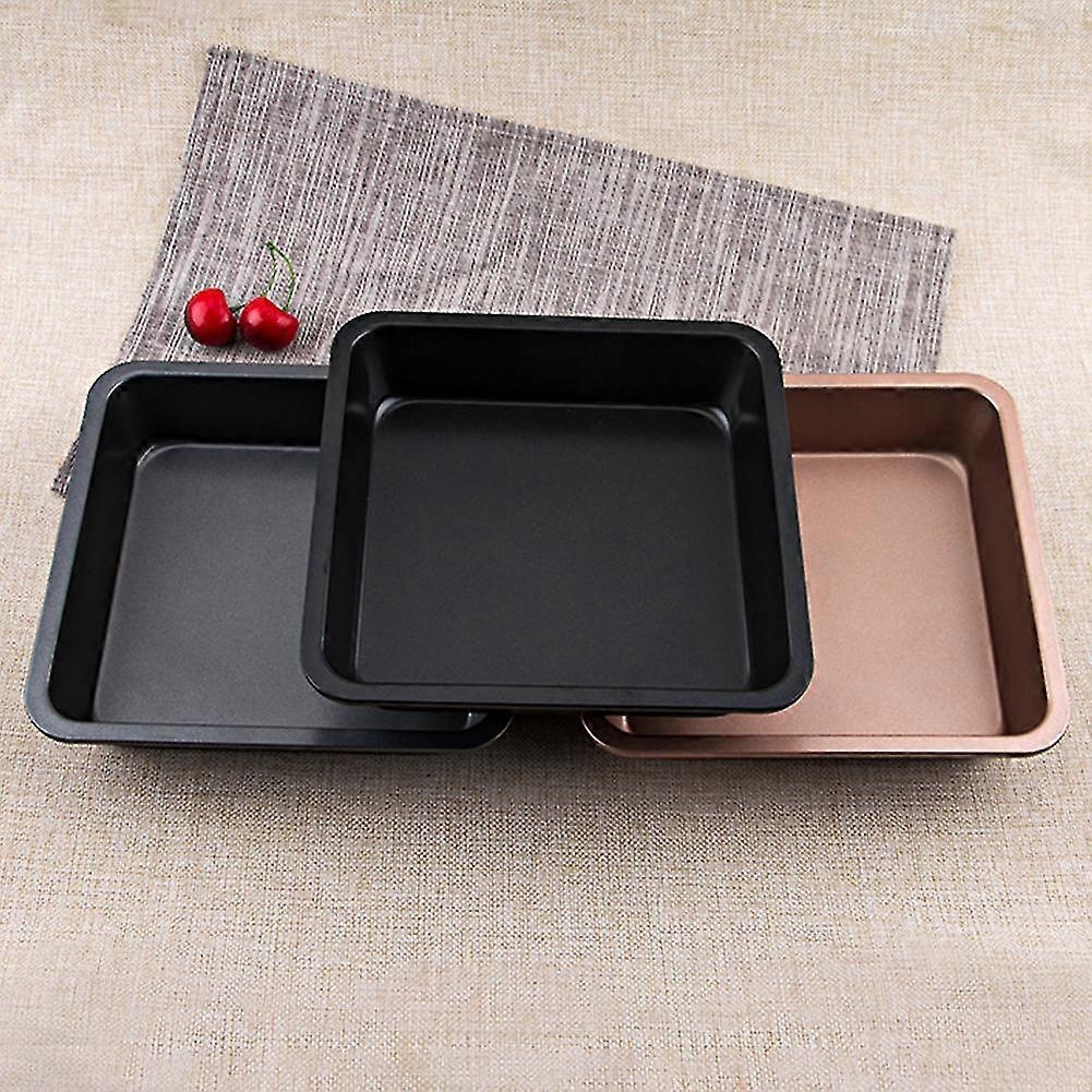 8-zoll-quadrat-backform Aus Kohlenstoffstahl, Ofenform Für Brot, Kekse Und Kuchen-grey