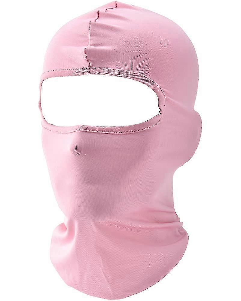 Sturmhaube, Skimaske, Nackenwärmer Für Motorrad- Und Fahrradhelme, Uv-schutzschal Für Damen Und Herren-pink