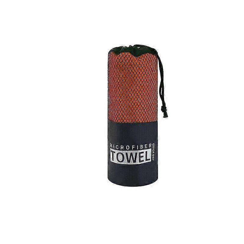 Mikrofaser-strandtuch Für Erwachsene, Reisehandtuch, Badetuch, Sporthandtuch, Schnelltrocknend-4080cm-orange