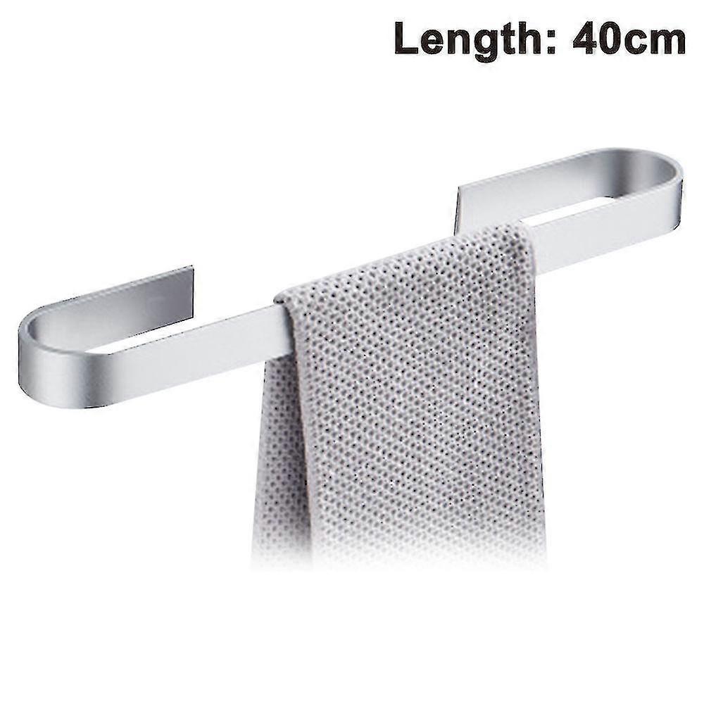 Handtuchhalter Für Bad, Küche, 40/50 Cm, Ohne Bohren, Einfache Montage, Ohne Handtücher-bright Silver
