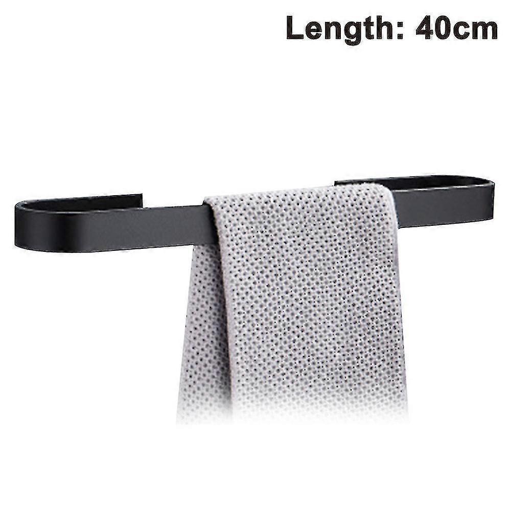 Handtuchhalter Für Bad, Küche, 40/50 Cm, Ohne Bohren, Einfache Montage, Ohne Handtücher-black
