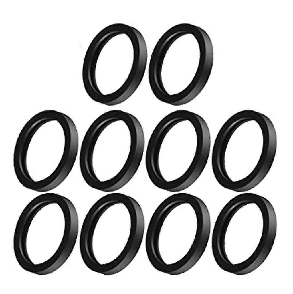 10 Stück Schwarze Gummidichtungsringe Und -pads Für Benzinkanisterausläufe Mit 1,2 Zoll Durchmesser