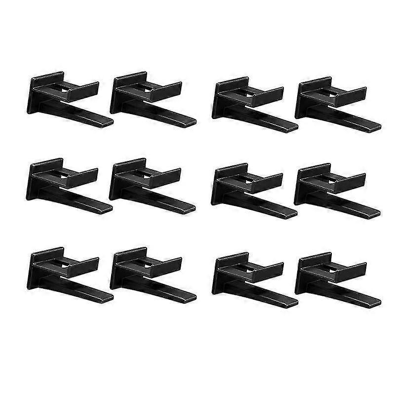 Selbstklebende Hutablage-haken Für Wand & Tür (12er-pack) – Baseballkappenhalter, Schrank- & Aufbewahrungsorganisation
