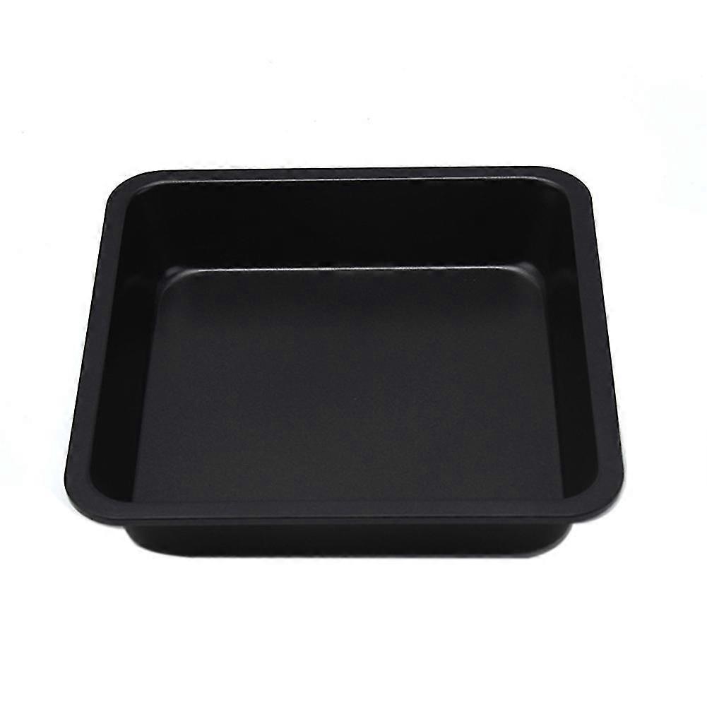 8-zoll-quadrat-backform Aus Kohlenstoffstahl, Ofenform Für Brot, Kekse Und Kuchen-black