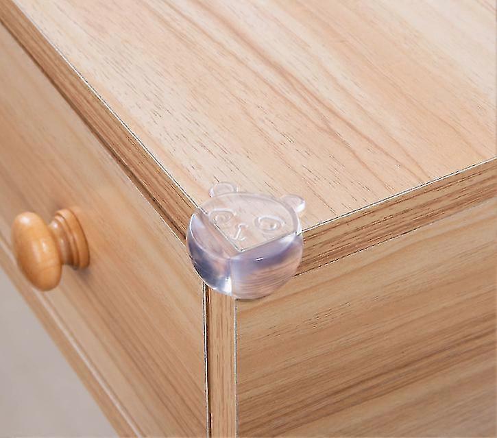 Eckenschutz-eckenschutz, 12 Stück, Transparent, Für Möbel Und Tische, Zum Schutz Von Kinder- Und Babyecken-bear