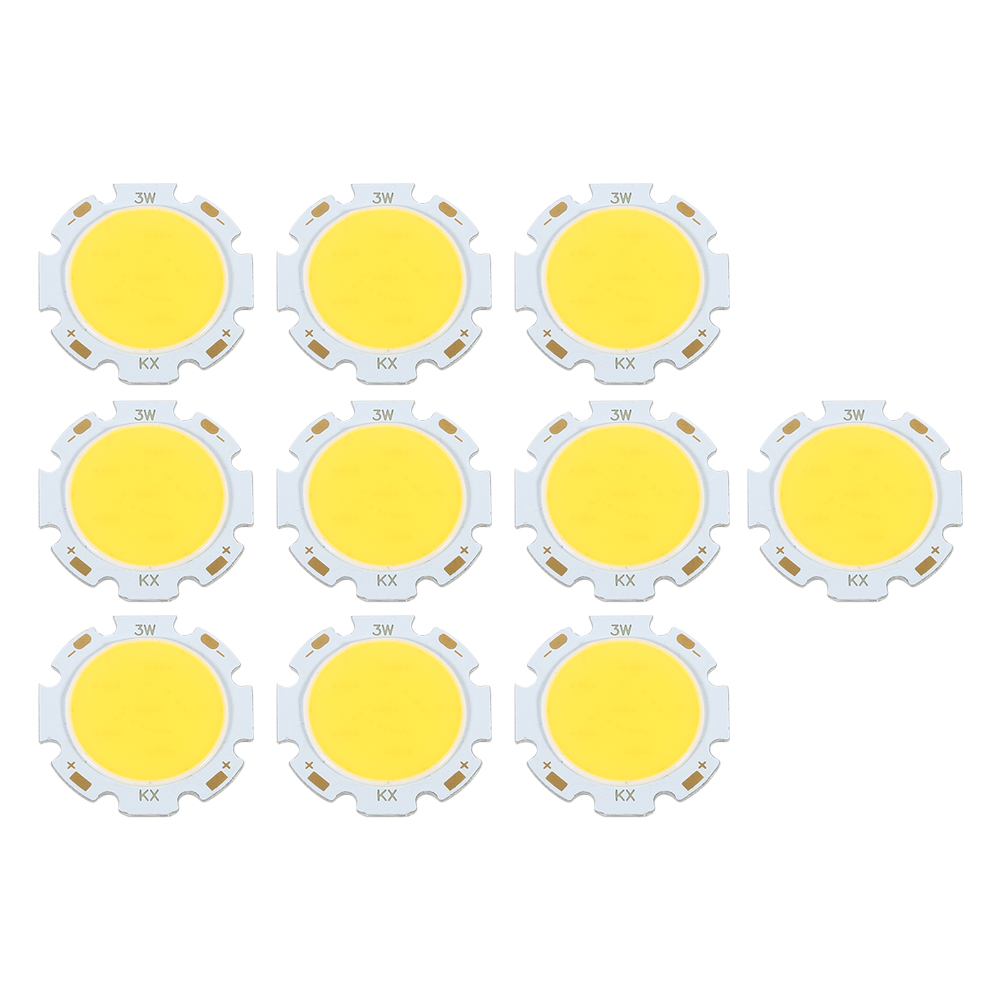 Konvolut Von 10 Smd-led-chips, 3 W – Neutralweiß – Hohe Leistung – Epi – Chip-lampe