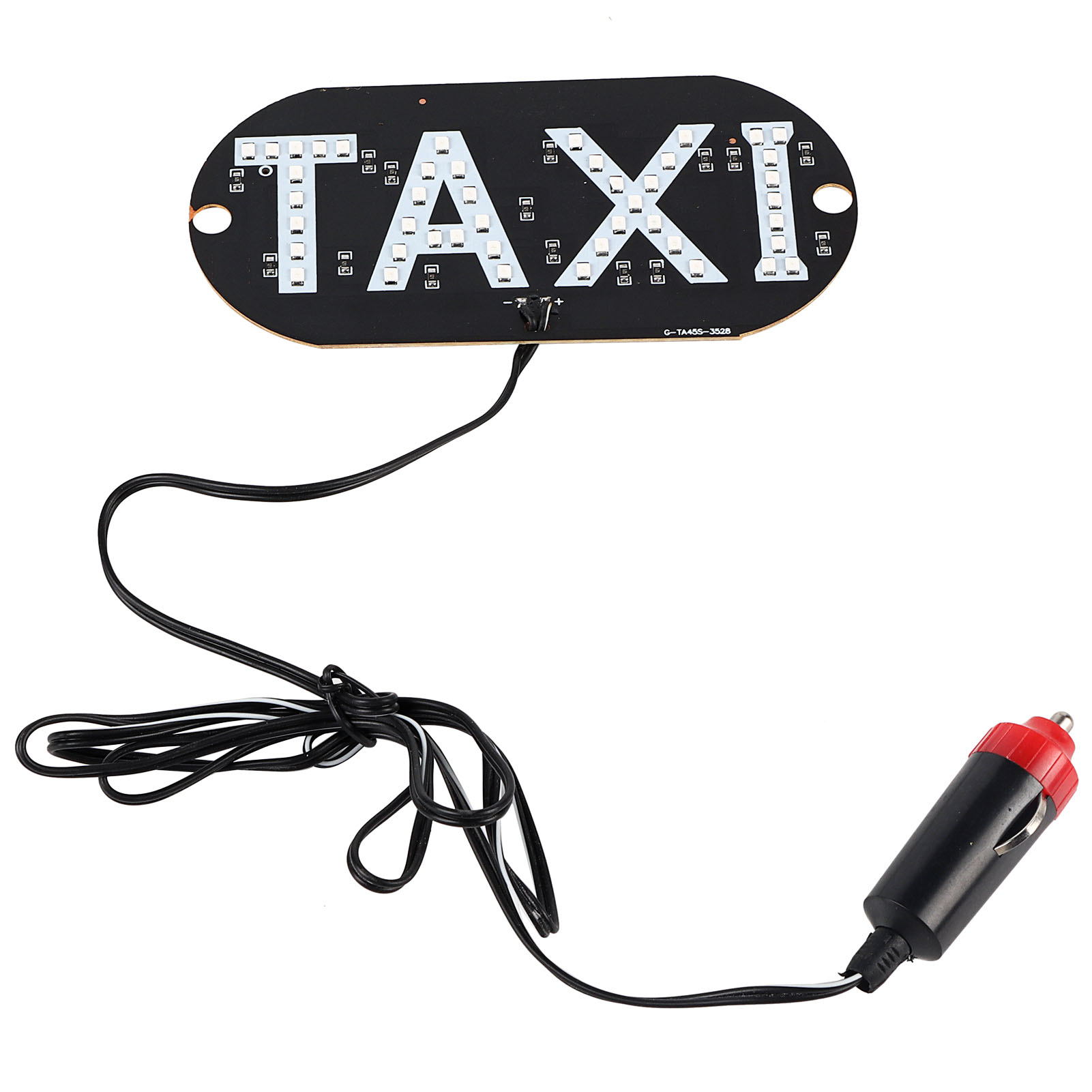 Julykai Led-taxi-schilddekoration, 12v Taxi-kabine Windschutzscheiben-blinkerleuchte, Led-licht Mit Wechselndem Logo Für Taxis..
