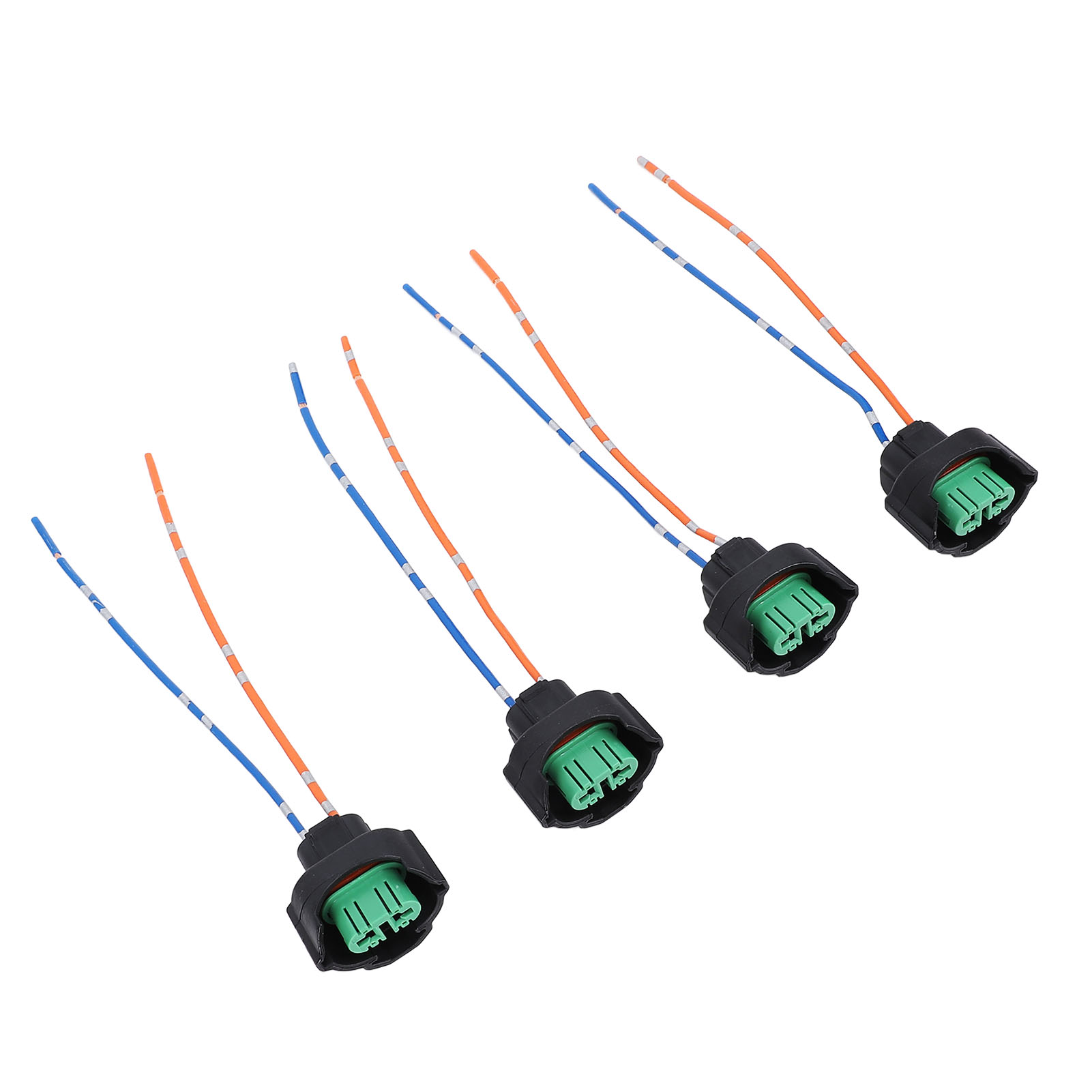 H11 H8 H9 Scheinwerferstecker-kabelbaum, 4-teilig, Dc12 Auf 24v Steckeradapter, Weiblicher Halogenlampen-anschlussdraht