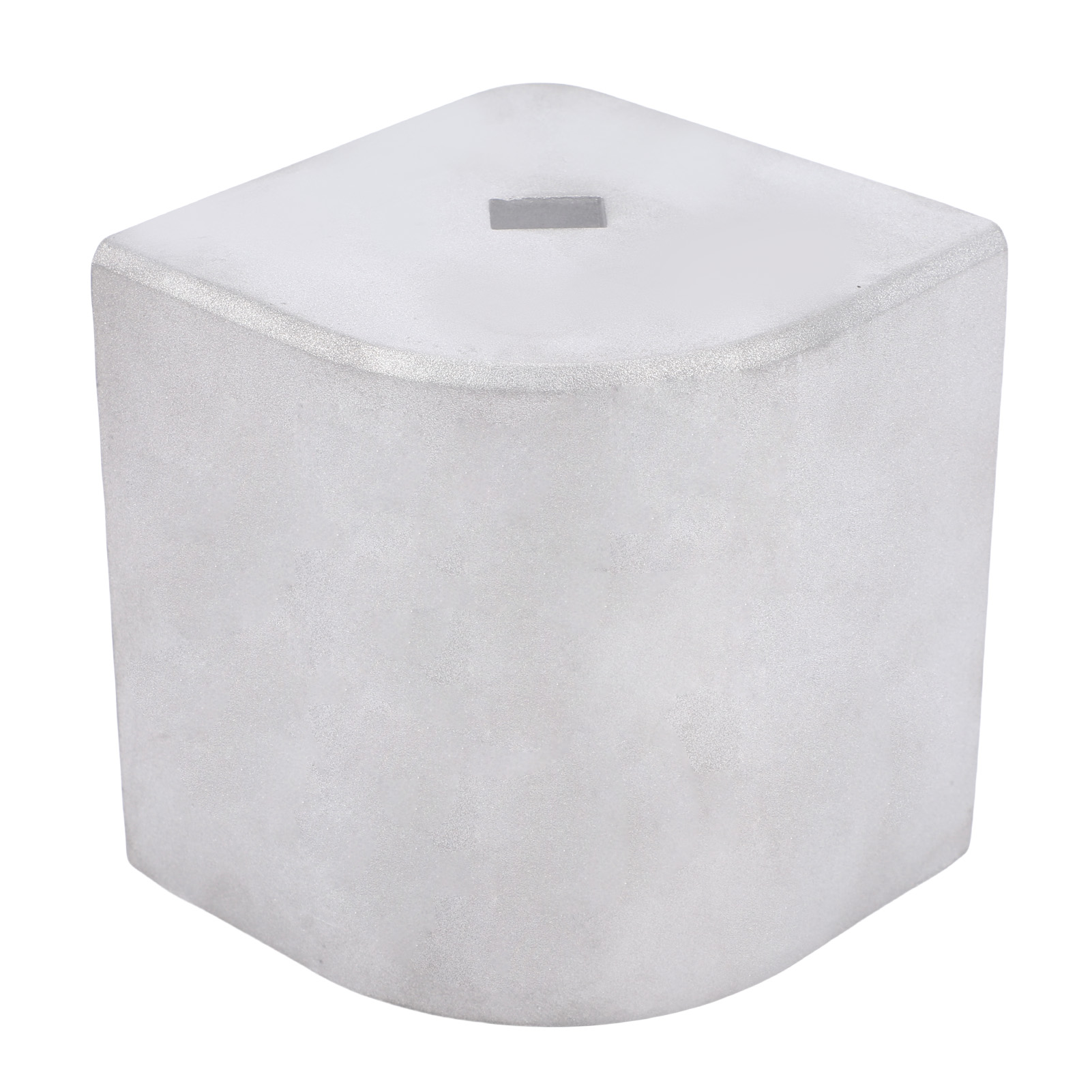 Eckschutzleiste Aus Aluminium Für Pontonboote Mit 90°-rundecken, 9,5 Bis 9,7 Cm Hoch, 8,3 Cm Breit, 8,4 Cm Obere Breite