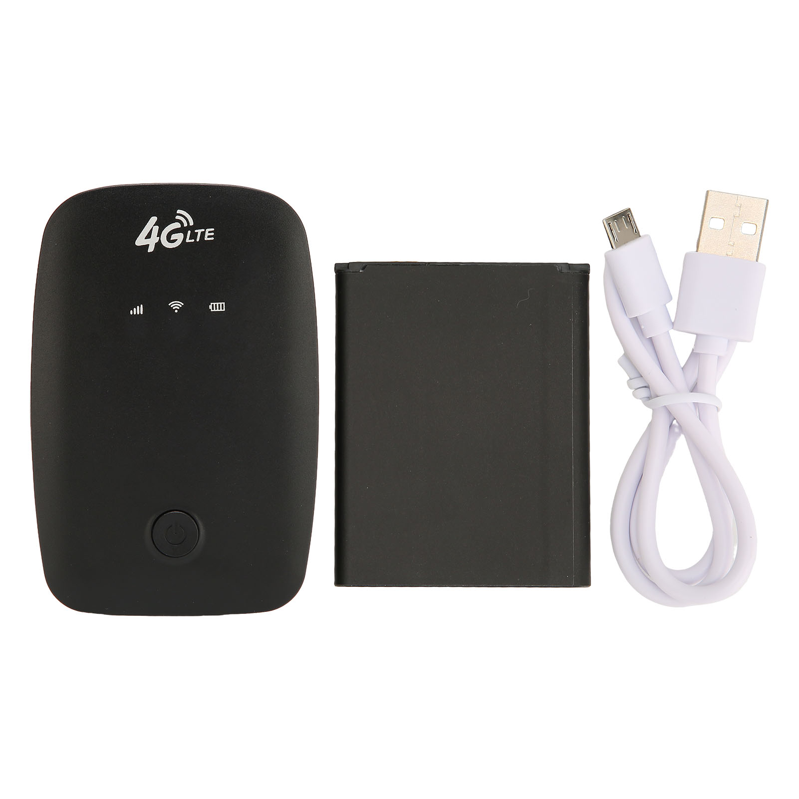 4g Mobiler Wlan-hotspot Mit Sim-kartensteckplatz, 2100mah Akku, Tragbarer 4g-wlan-router Für Autofahrer Und Geschäftsreisende.