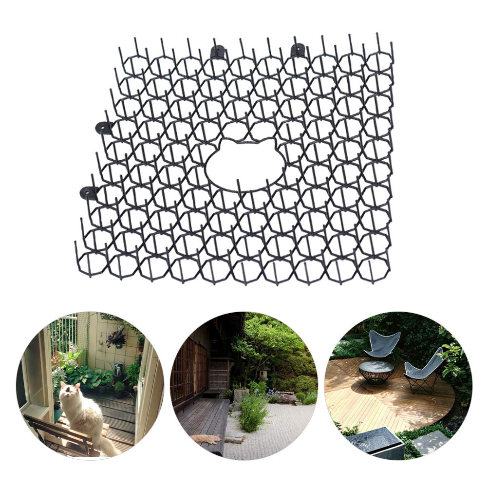 Dornenschutzmatte Für Katzen, Haustiermatte Aus Kunststoff, Abwehrmatte Für Katzen Und Hunde, Gartenmatte.