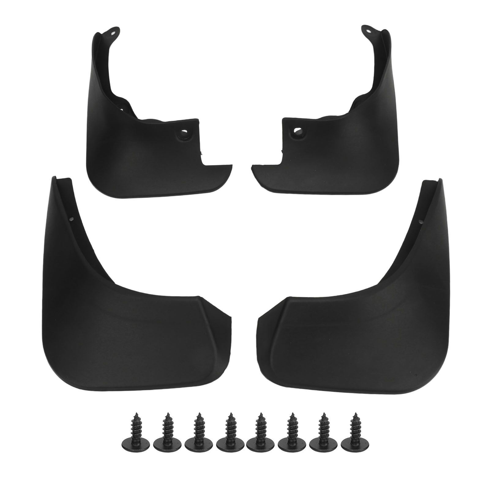 Wetterfeste Schutzkotflügel, 4-teilig, Ersatzkotflügel Vorne Und Hinten Für Toyota Yaris Schrägheck (baujahre 2007–2013)