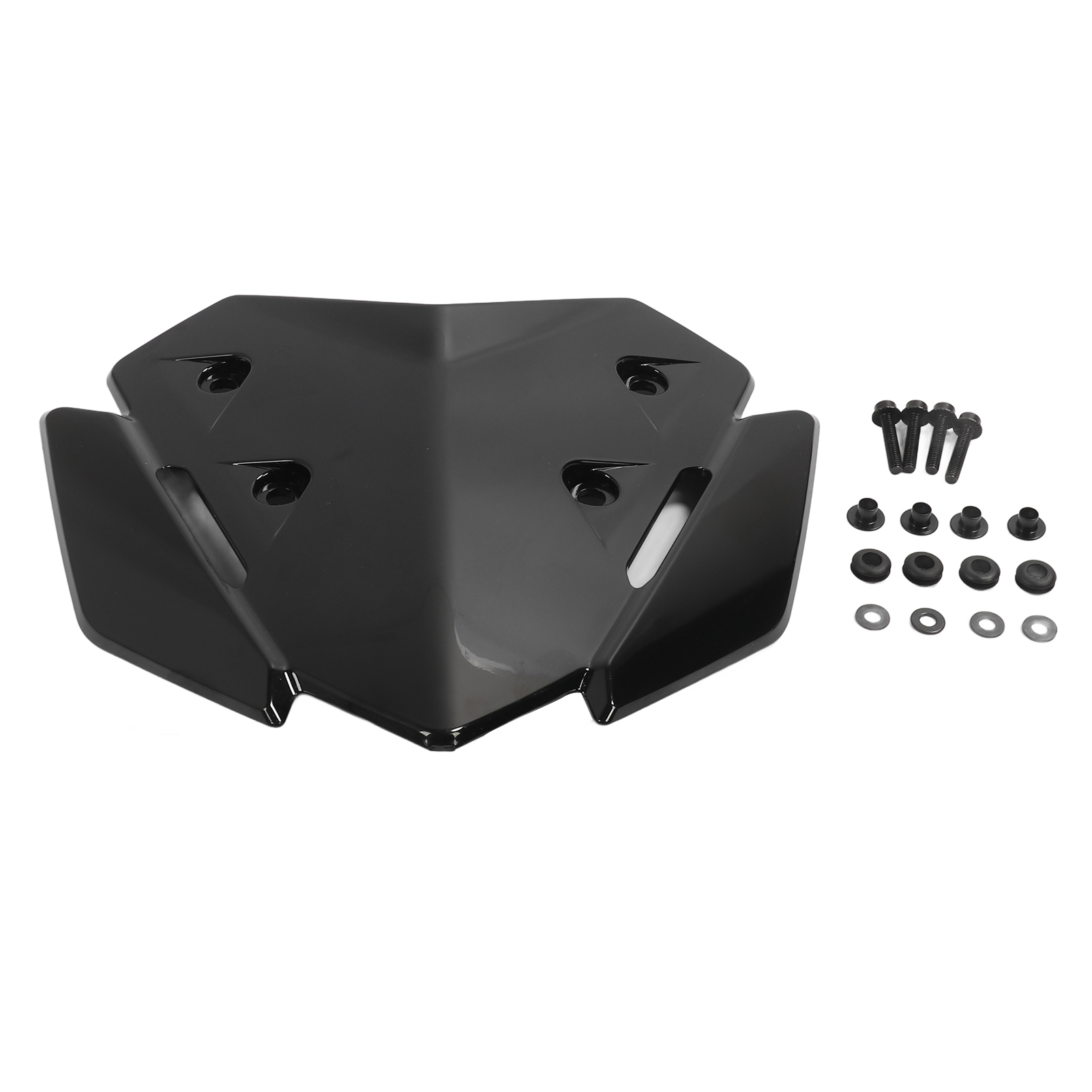 Motorrad-windschutzscheibenschutz, Luftstrom-windabweiser Für Xmax 125 250 300 Schwarz