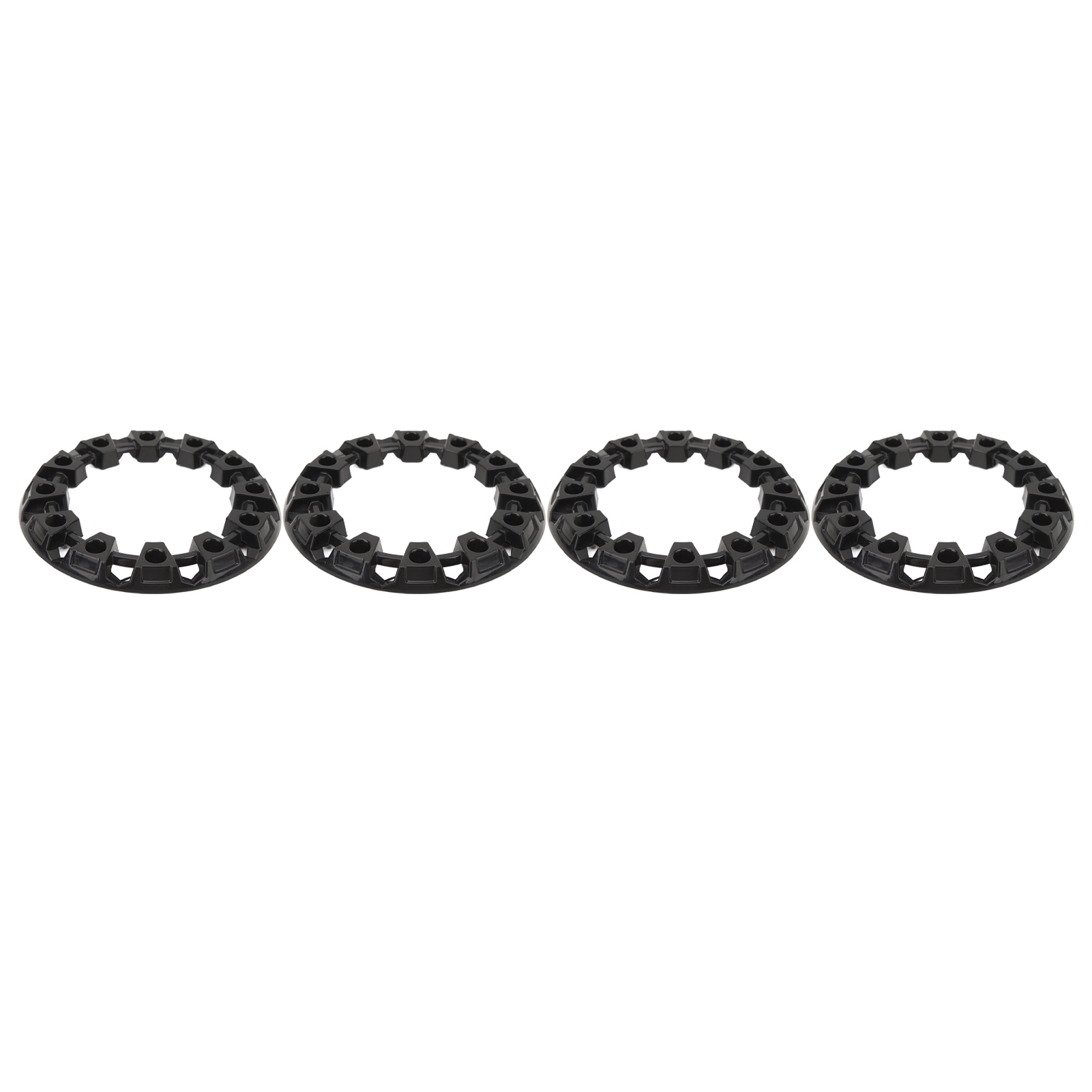 4-teilige Radnabenabdeckung, Reifenschutz-radkappen, Universelle Felgenkappe Für Atv Go-kart 6 Zoll (außendurchmesser: Ca. 170 Mm/6,7 Zoll, Innendurchmesser: 110 Mm/4,3 Zoll)