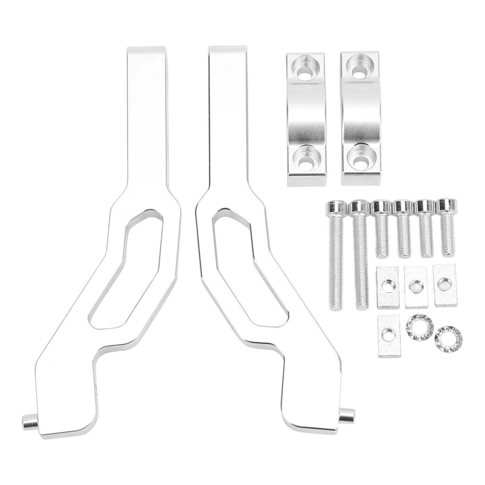 Sentinel Schneemobil-handschutz-montagesatz, Aluminium-ersatz Für Polaris 600, 800 Und 850, Silber