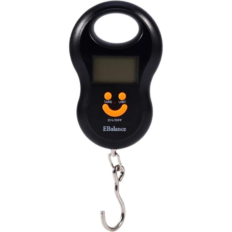Tragbare Gepäckwaage 50 Kg, Digitale Lcd-hängewaage, Elektronische Waage Für Reisen, Einkäufe Oder Outdoor-aktivitäten.