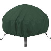 Feuerschalenabdeckung Für Den Außenbereich Für Runde Brenner, Strapazierfähiges 210d Oxford-polyester Mit Pvc-beschichtung, Winddicht Und Belüftet, 85 X 40 Cm/122 X 45 Cm (grün, 122 X 46 Cm)
