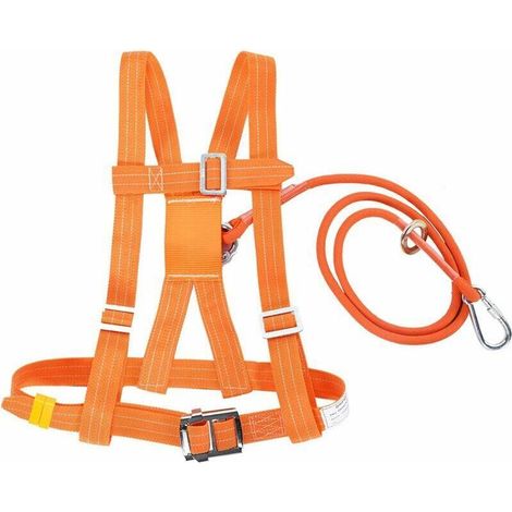 Kits De Harnais De Sécurité, Harnais Antichute De Sécurité, Harnais Réglable En Hauteur À 6 Stypes Pour Ceinture, Ceinture De Sécurité, Corde De Sauve