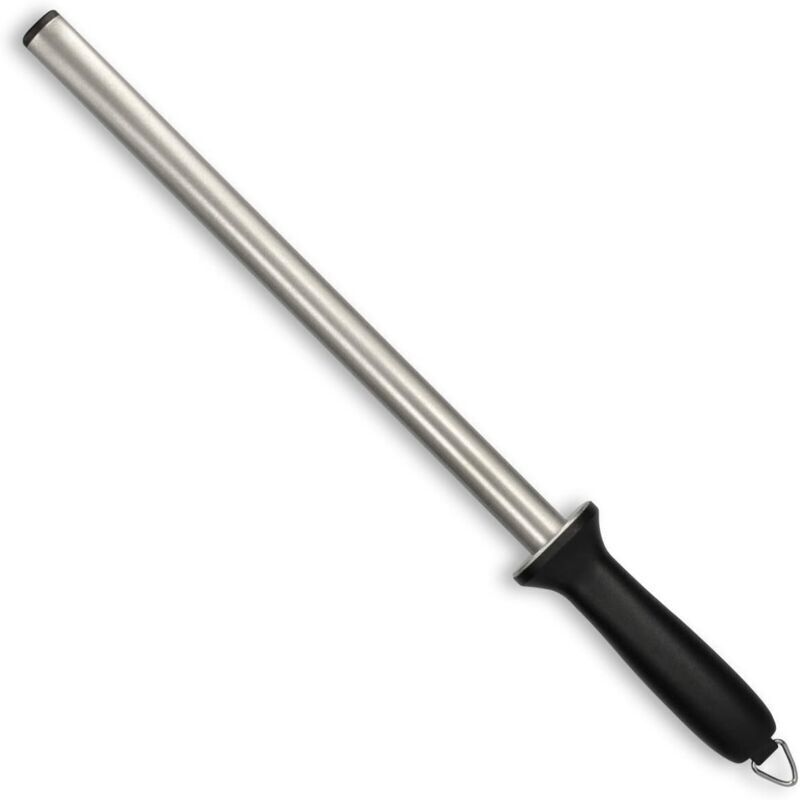 Diamant-messerschärfer – Wetzstab – Diamantstahl-schärfstahl – Zum Schärfen Von Küchen- Und Campingmessern (44 Cm)