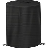 Schutzhülle Für Runde Feuerstelle, 60 X 74 Cm, Wasserdicht, Staubdicht Für Heißluftfritteuse, Truthahngrill, Outdoor-schutzabdeckungen Mit Tragegriff Für Grills Und Heizgeräte
