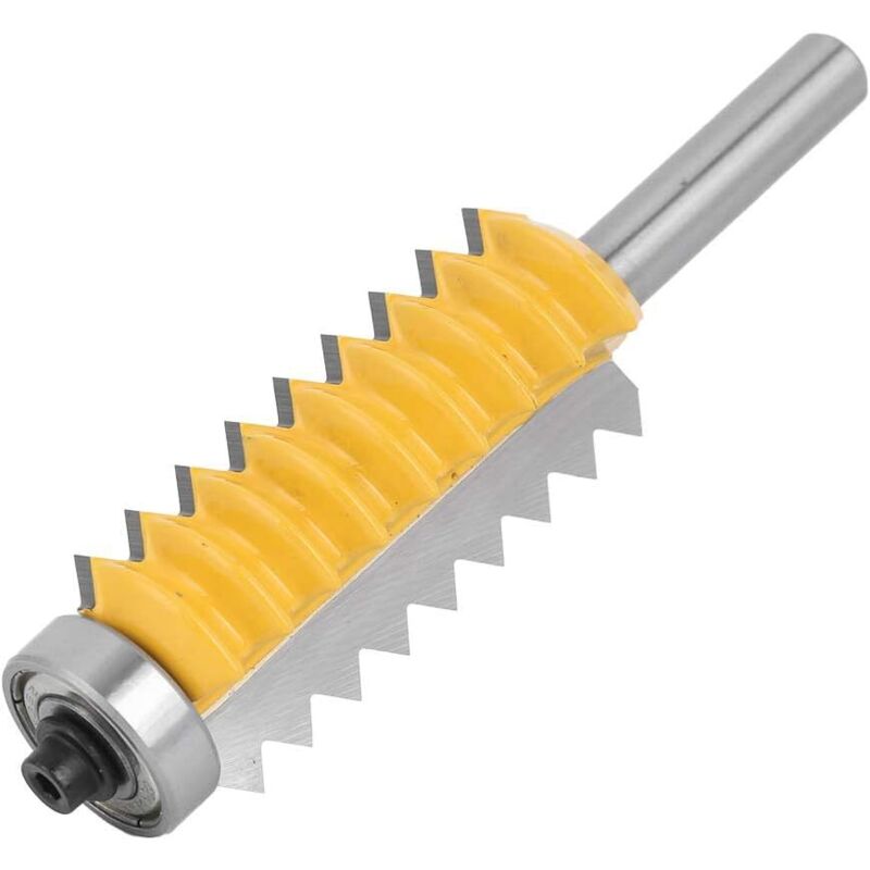 [neuwertig]fräser-set, 8 Holzfräser, Fräsführung, Wendefräser, Holzfräser, Holzfräser Mit Rückschlagschutz, (8x55 Mehrschneider-zapfenfräser)
