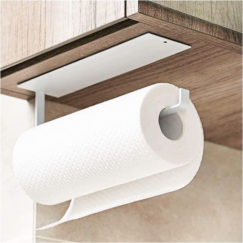 [neuwertig]selbstklebender Papierhandtuchhalter – Zur Anbringung An Der Wand Oder Unter Dem Schrank/der Spüle/dem Kühlschrank – Für Bad Und Küche