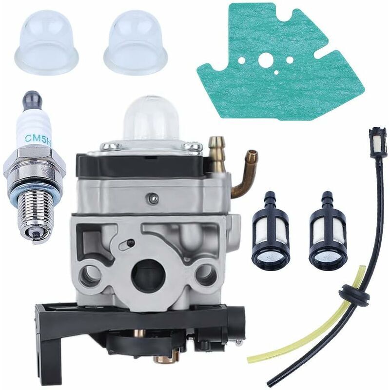 [neuwertig]motorvergaser Für Honda Gx25, Gx35, Gx 25 35, Hht35, Hht35s, Fg110 Freischneidermotor Mit Schlauchdichtung, Zündkerze, Kraftstofffiltersatz Und Ersatzteilen