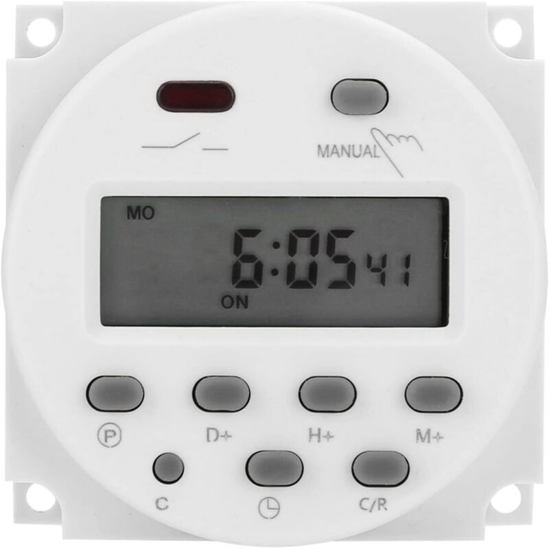 [neuwertig]digitales Zeitrelais, Labortimer Cn101a Dc12v Mini-lcd-netzteil-zeitschalter