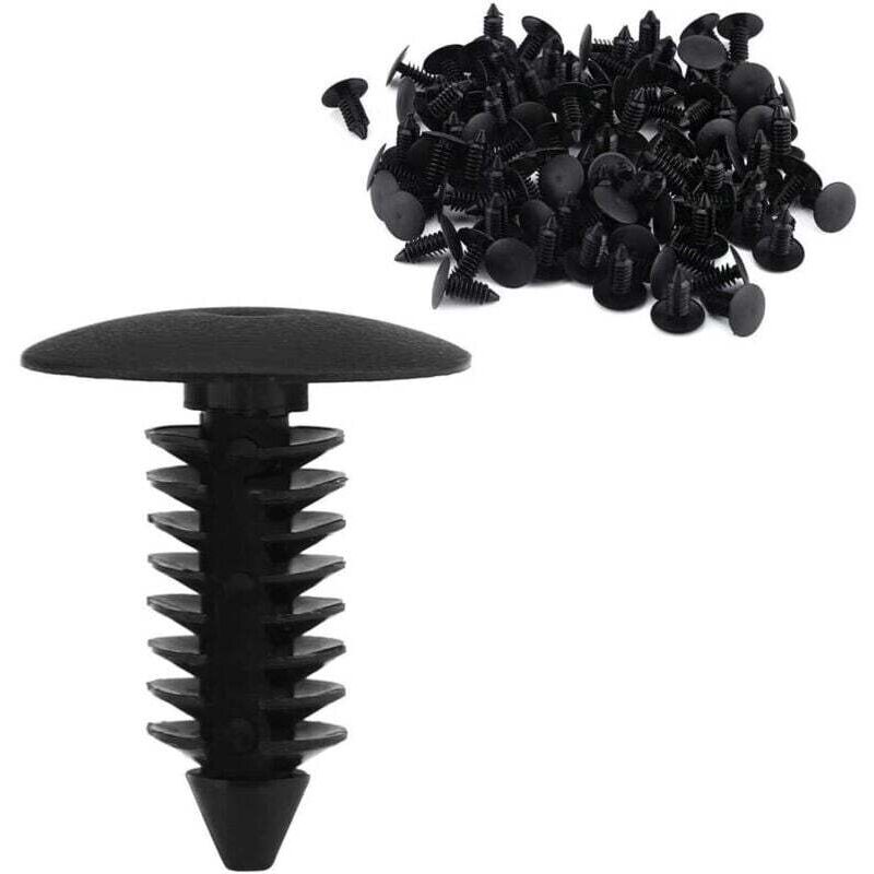 [neuwertig]türverkleidungsclips, 100 Stück Universelle Druckclips, Stoßstangenclips, Nieten, Druckbefestigungen, Halterungen Für Verkleidungsclips, Türverkleidungsclips