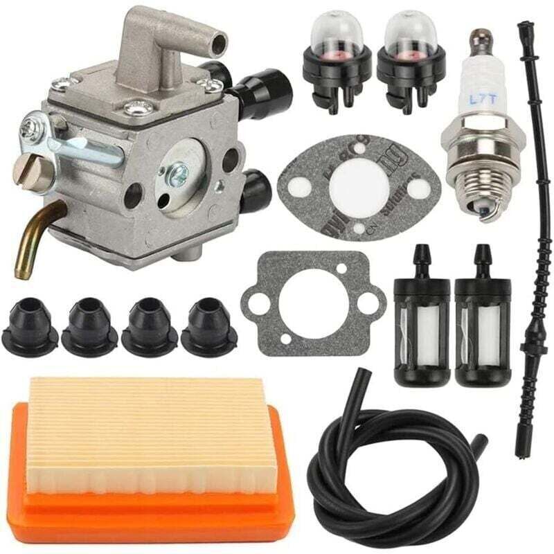 [neuwertig]vergaser Mit Kraftstofffilter Kraftstoffschlauch Luftfilter Für Stihl Fs120 Fs200 Fs250 Fs300 Fs350 Fs400 Fs450 Fs480 Freischneider