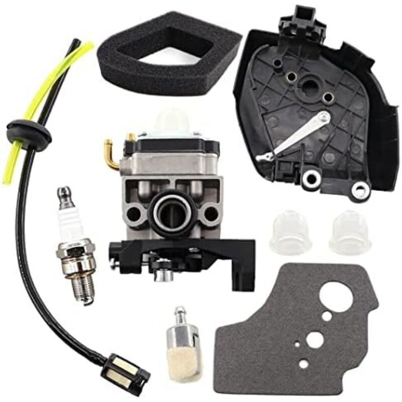 [neuwertig]vergaser Mit Luftfilter – Luftfilterdeckel – Kraftstoffschlauchgehäuse Für Honda Gx35 Gx35nt Hht35s 1,3 Ps – Mini-benzinmotor – Freischneider