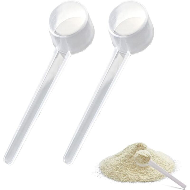 [neuwertig]2-teiliges Set Transparenter Messlöffel, 5-g-messlöffel Zum Kochen Und Für Tee