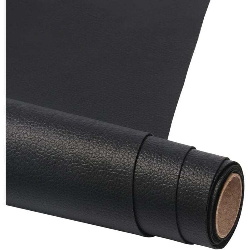 [neuwertig]reparaturflicken 50 X 137 Cm – Pu-lederkleberolle – Für Sofas, Handtaschen, Jacken, Autositze, Ledermöbel, Restaurierung – Schwarz