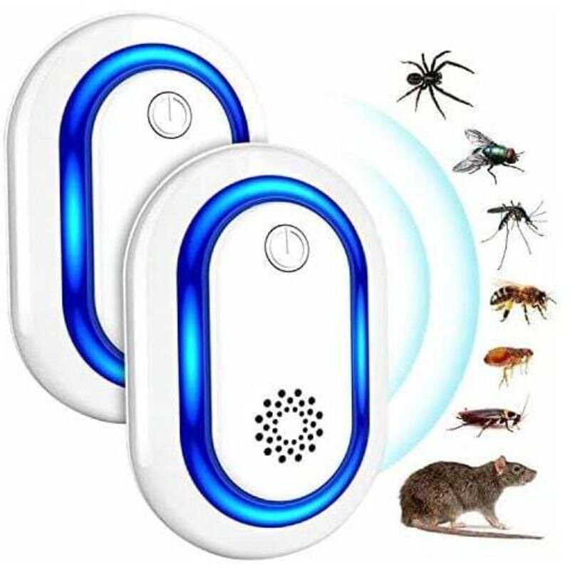 [neuwertig]ultraschall-abwehrmittel, Ultraschall-mäuseabwehrmittel, Nagetier- Und Insektenabwehrmittel, Mückenabwehrmittel, Vielseitig Einsetzbar Gegen Ratten, Ameisen, Kakerlaken Und Andere Schädling