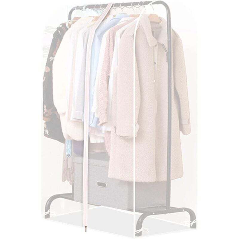 [neuwertig]transparenter, 110 Cm Großer Kleidersack Mit Mottenschutz, Mit Reißverschluss, Zur Aufbewahrung Von Kleidung, Staub- Und Feuchtigkeitsbeständig (kleiderschrank Nicht Enthalten).