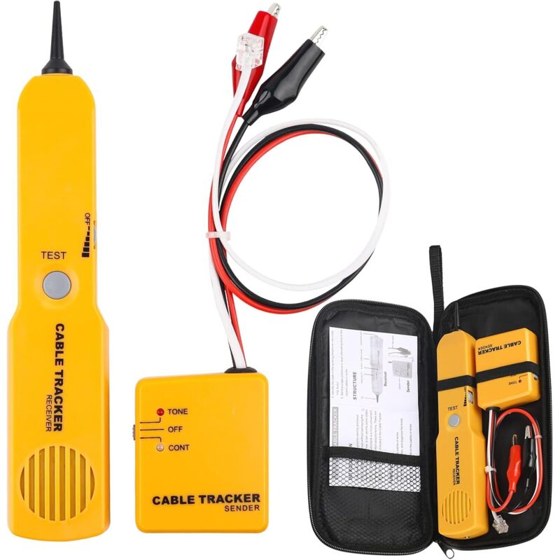 [neuwertig]stromkreisprüfer, Kabelsuchgerät Und Tongenerator, Rj-11-netzwerkkabeltester, Kabelsuchgerät, Durchgangsprüfer