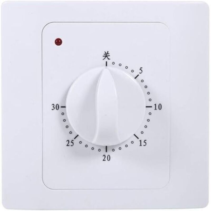 [neuwertig]mechanischer Zeitschalter, Magt 220 V 10 A 30 Min. Digitaler Elektrischer Zeitschalter Mit Intelligentem Countdown-timer