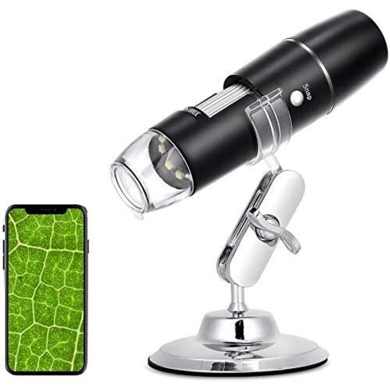 [neuwertig]50x1000x Usb-wlan-digitalmikroskop – Tragbares Endoskop Mit 8 Hd-leds Für Smartphones/tablets
