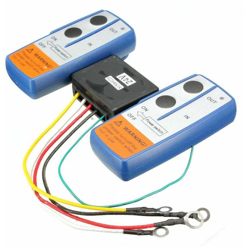 [neuwertig]24v 30m Reichweite Dual Combo Funkfernbedienungsschalter-set Für Lkw Atv Ikodm