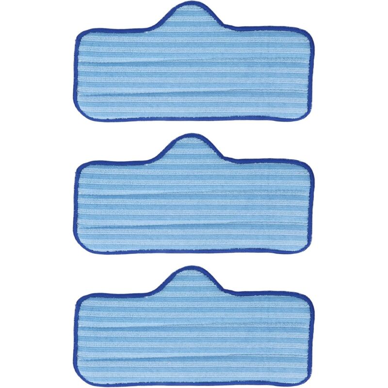 [neuwertig]3 Mikrofaser-wischmopp-pads, Ersatz-wischmoppköpfe Aus Mikrofaser, Zubehör Für Ersatz-wischmopp-pads, Reinigungstuch-zubehör Für Wischmopps, Geeignet Für Wischmopps