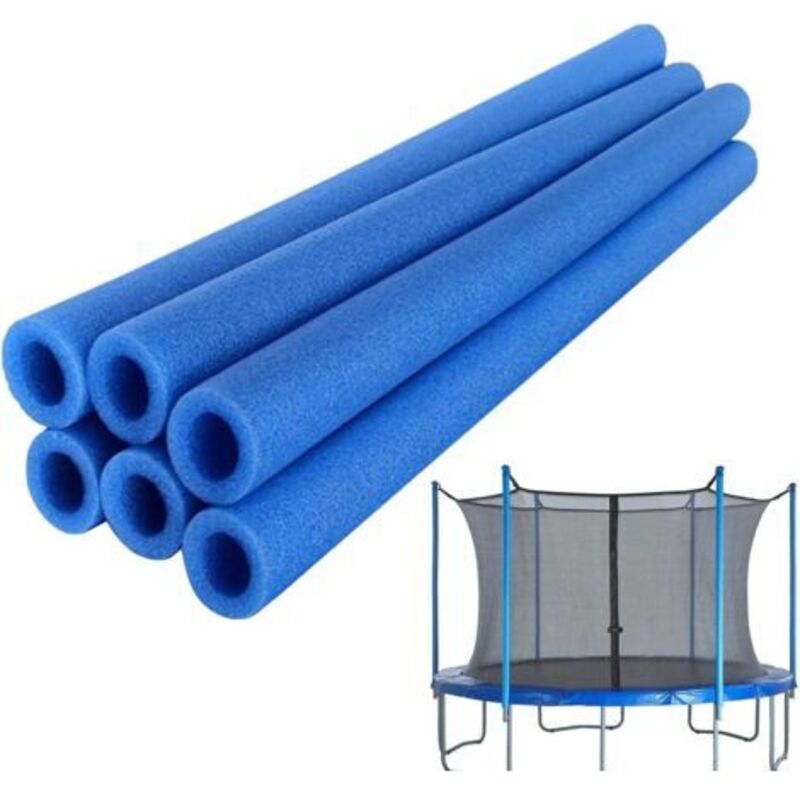 [neuwertig]set Mit 6 Schaumstoff-trampolinhüllen. Ersatz-sicherheitsstange Aus Schaumstoff Für Trampoline. Sicherheits-sicherheitsstange Aus Schaumstoff Für Glatte Trampoline, Geeignet Für Indoor- Und
