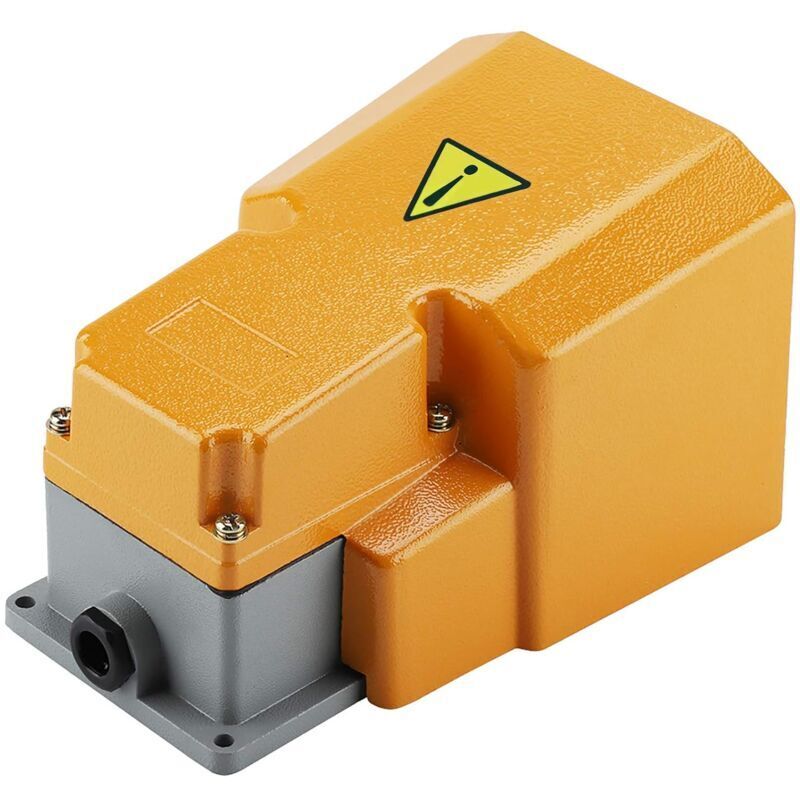 [neuwertig]250 V 10 A Aluminium-fußschalter, Ölbeständig, Korrosionsbeständig, Korrosionsbeständig, Ein-/ausschalter