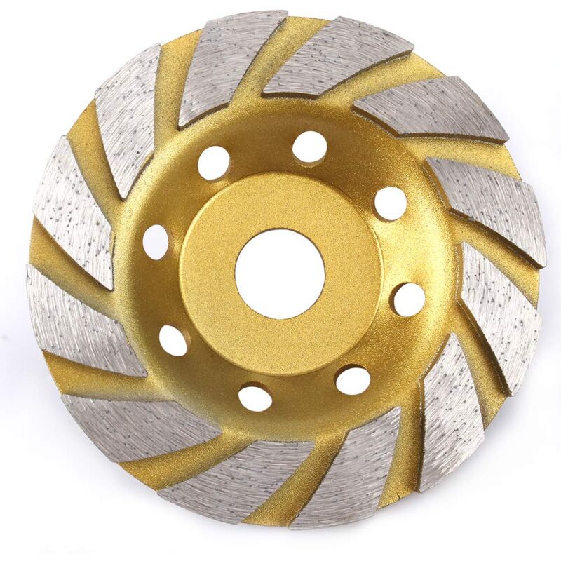 [neuwertig]diamant-schleifscheibe, Diamant-schleifscheibe 125 X 22,2 Mm, U-förmige Diamant-schleifscheibe