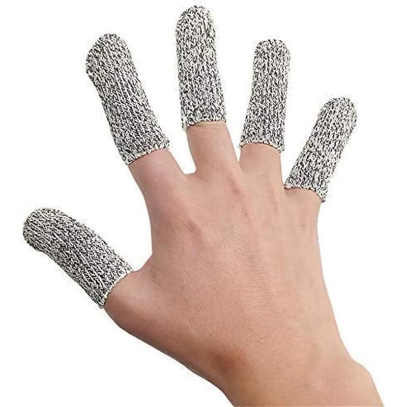 [neuwertig]packung Mit 5 Schnittfesten Fingerschutzhandschuhen, Resistent Gegen Schnitte Und Kratzer