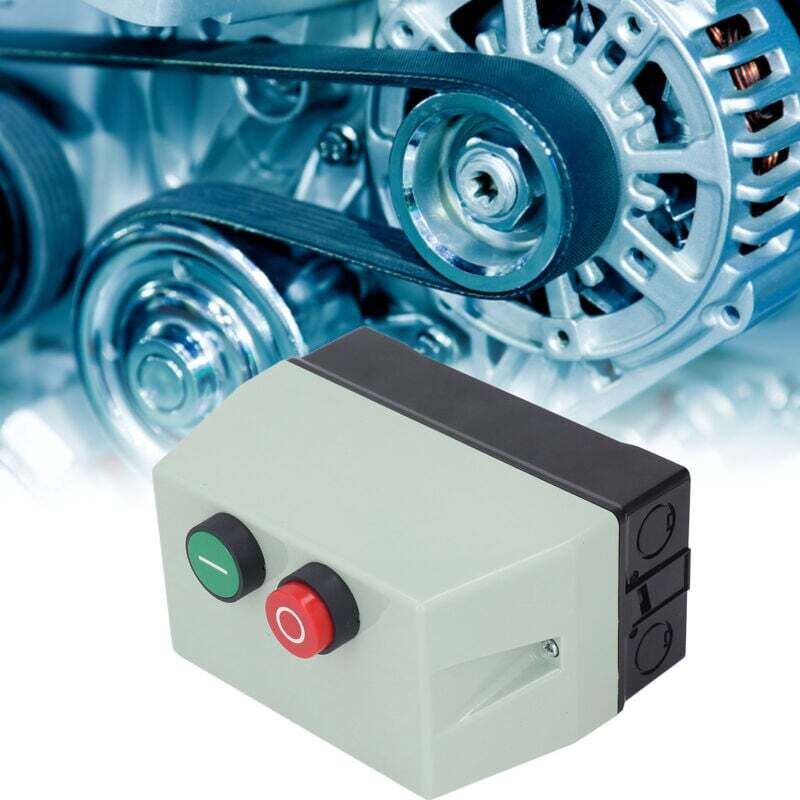 [neuwertig]magnetischer Motorstarter, Ip55-magnetschalter, Wasserdichter Motorstart-steuerkasten, Überlastfest, Einphasig, Geeignet Für 220-230 V Und Dreiphasig 380-400 V.