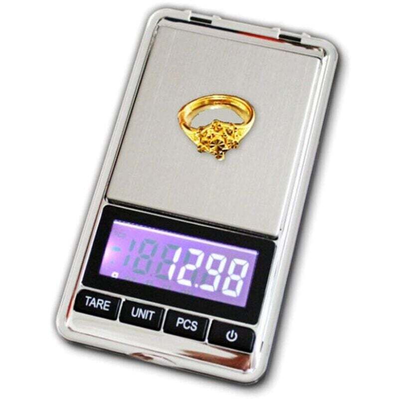 [neuwertig]präzisions-küchenwaage, 0,01 G–200 G, Mini-multifunktionswaage Mit Led-anzeige Und Tara-funktion, Elektronische Waage Für Lebensmittel, Schmuck, Medikamente Und Kaffee