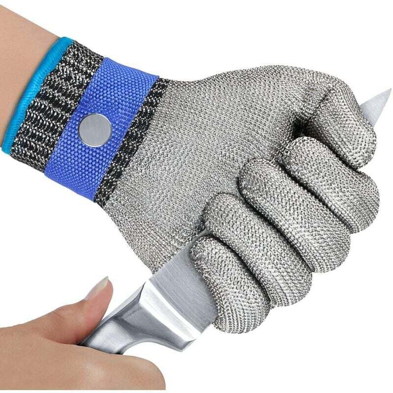 [neuwertig]hochleistungsfähige, Schnittfeste Handschuhe Der Schutzklasse 5 Zum Schneiden Von Fleisch, Fisch, Austern, Für Mandolinen Und Zum Tranchieren