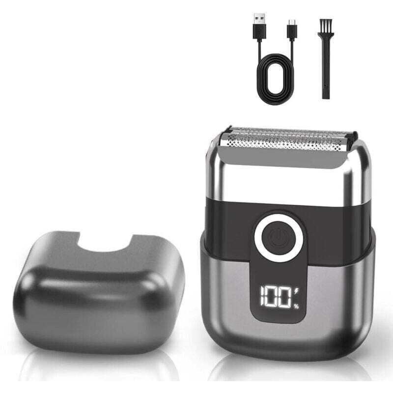 [neuwertig]elektrisches Rasieren Der Lamellen Für Männer Und Frauen, Wasserdichtes Rasieren Ohne Ipx7 Mit 3 Klingen, Led-anzeige, Schneller Usb-c-anschluss Für Reisen Und Zuhause