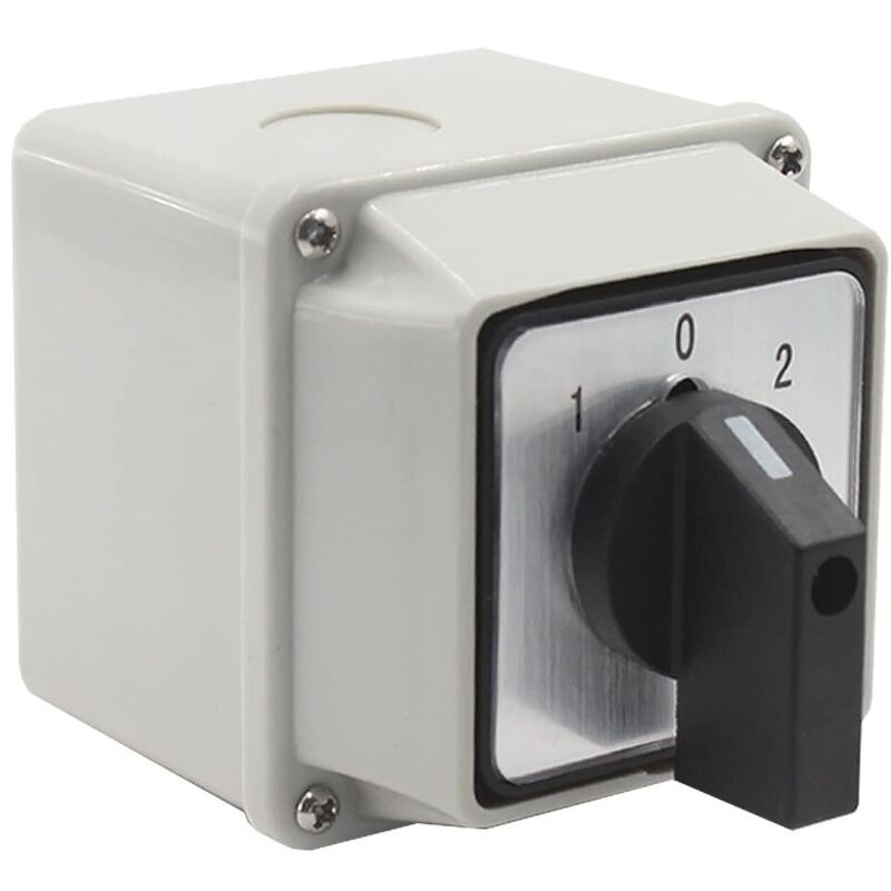 [neuwertig]lw26-20/2 Universeller Quellenumschalter Mit Montagekasten - 380 V, 20 A - Universeller Drehnockenschalter